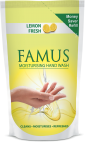 Famus-Moisturising-Hand-wash-Refill-Pouch--Lemon